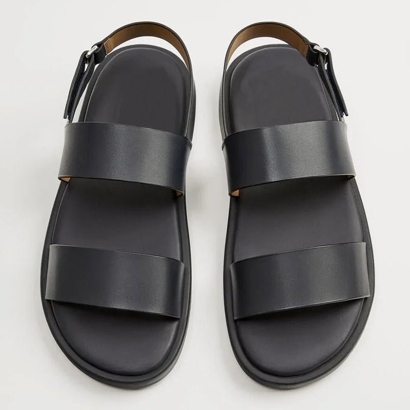 Sandales Homme Cuir à Bride Cheville "Le Mistral"
