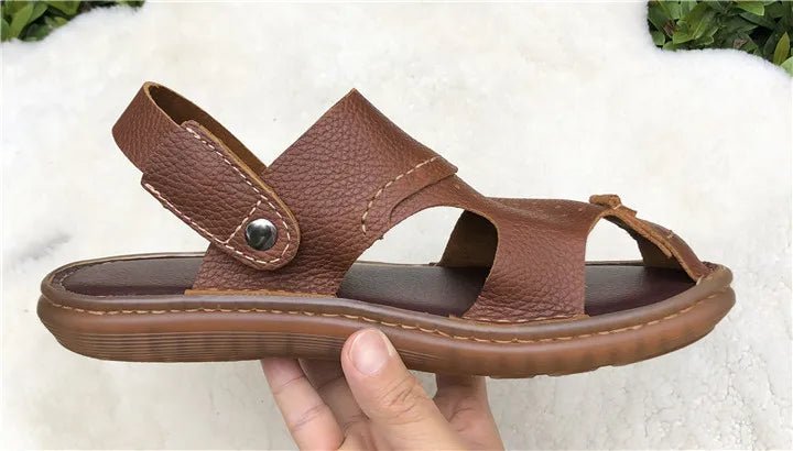 Sandales Homme Cuir Confortables "Le Conquérant"
