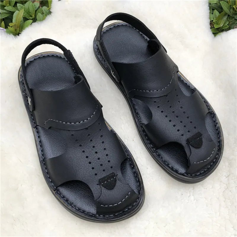 Sandales Homme Cuir Confortables "Le Conquérant"