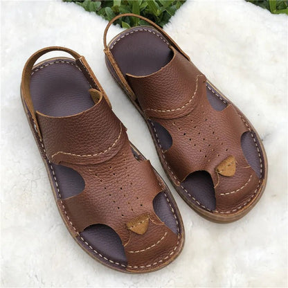 Sandales Homme Cuir Confortables "Le Conquérant"