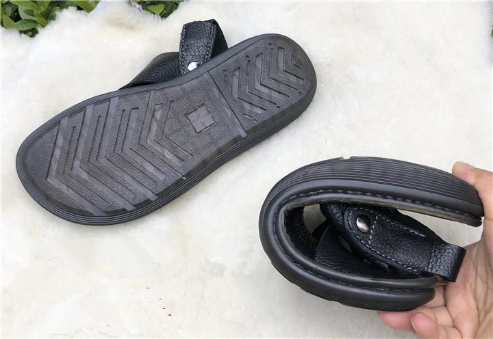 Sandales Homme Cuir Confortables "Le Conquérant"