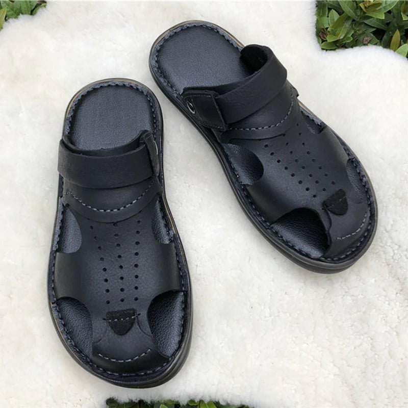 Sandales Homme Cuir Confortables "Le Conquérant"