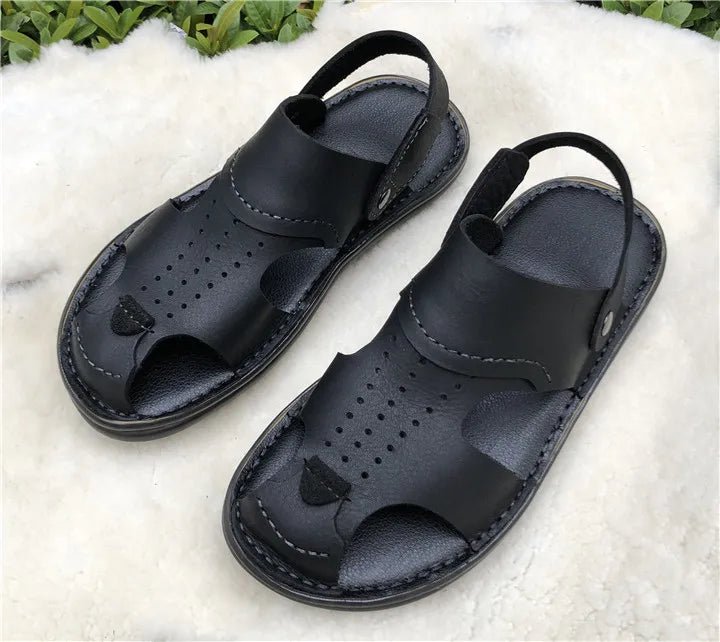 Sandales Homme Cuir Confortables "Le Conquérant"