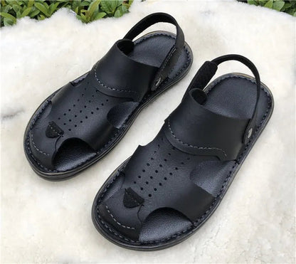 Sandales Homme Cuir Confortables "Le Conquérant"