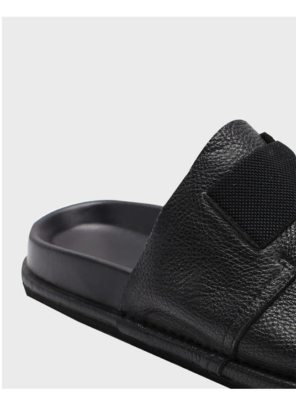 Sandales Homme Cuir Confortables "Le Flot Bleu"