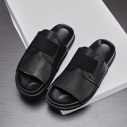 Sandales Homme Cuir Confortables "Le Flot Bleu"