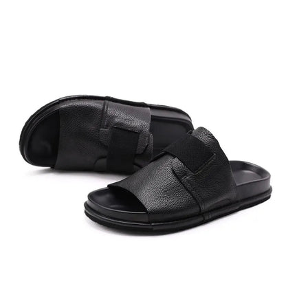 Sandales Homme Cuir Confortables "Le Flot Bleu"