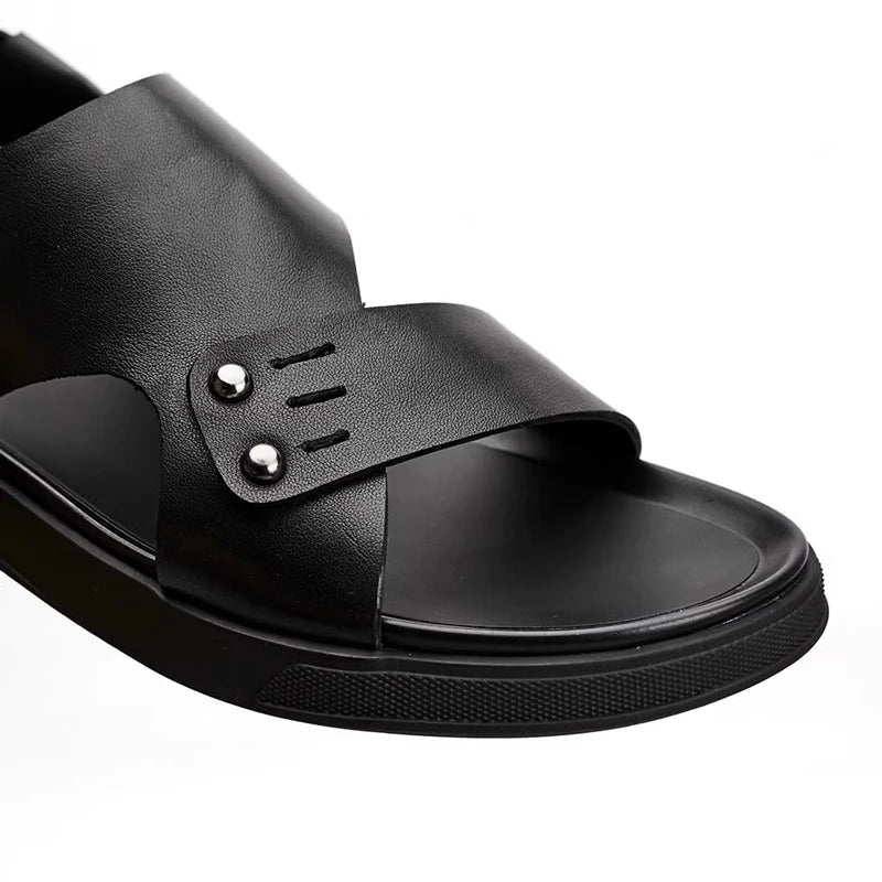 Sandales Homme Cuir Confortables "Le Randonneur"