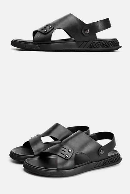 Sandales Homme Cuir Confortables "Le Randonneur"