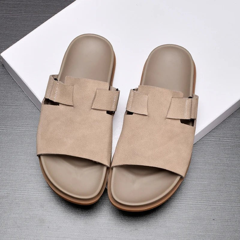 Sandales Homme Cuir Design Élégant "L'Allié"