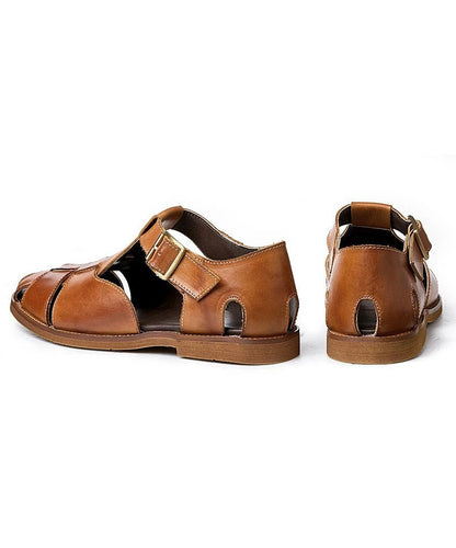 Sandales Homme Cuir Élégantes "Le Hédoniste"