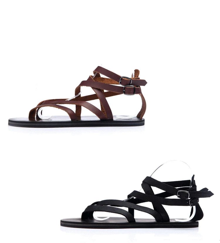 Sandales Homme Cuir élégantes "Le Prometheus"