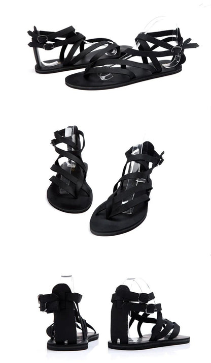 Sandales Homme Cuir élégantes "Le Prometheus"
