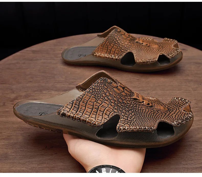 Sandales Homme Cuir élégantes "Le Raffiné"