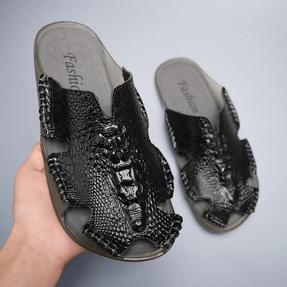 Sandales Homme Cuir élégantes "Le Raffiné"