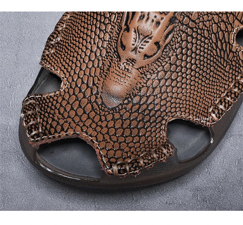 Sandales Homme Cuir élégantes "Le Raffiné"