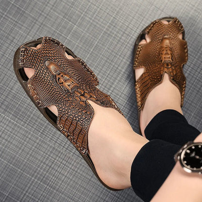 Sandales Homme Cuir élégantes "Le Raffiné"