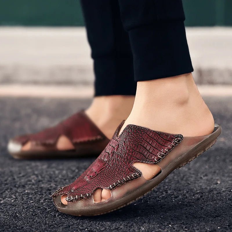Sandales Homme Cuir élégantes "Le Raffiné"