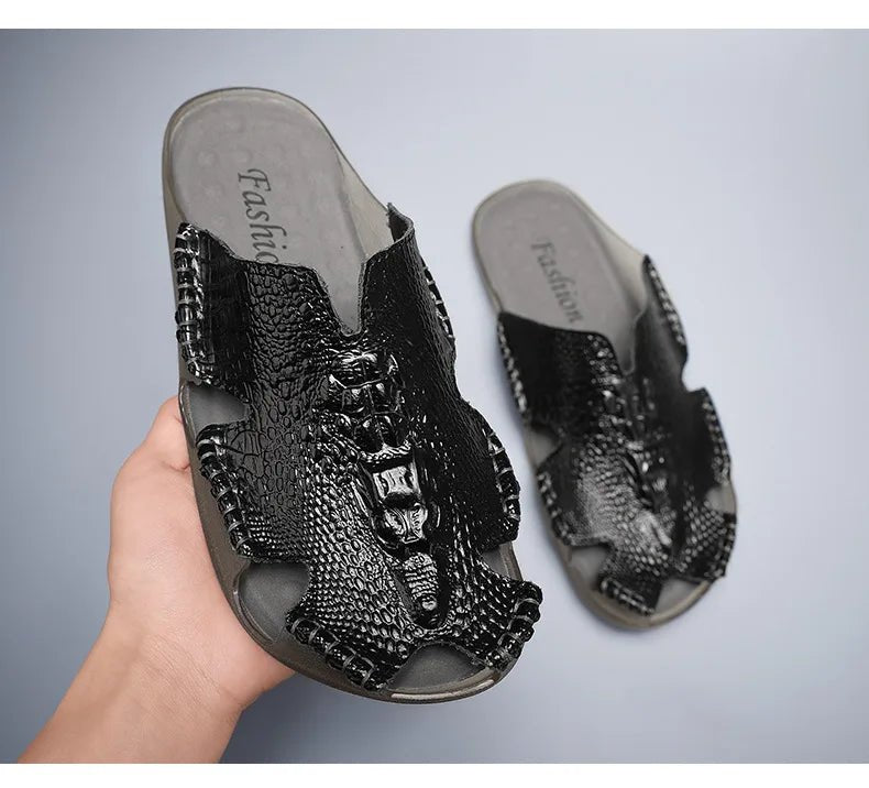 Sandales Homme Cuir élégantes "Le Raffiné"