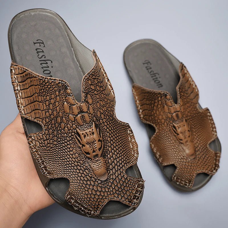 Sandales Homme Cuir élégantes "Le Raffiné"