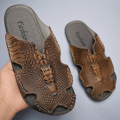 Sandales Homme Cuir élégantes "Le Raffiné"
