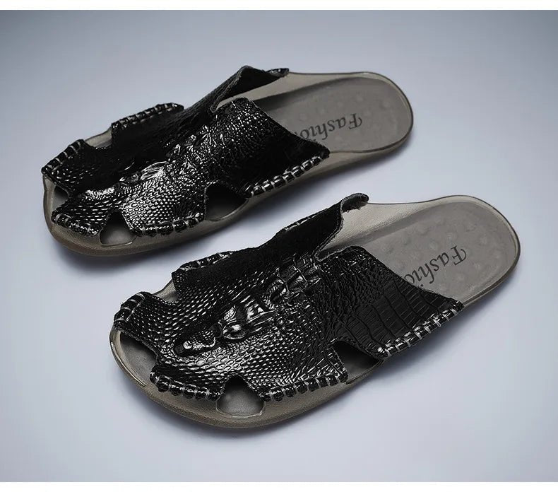 Sandales Homme Cuir élégantes "Le Raffiné"