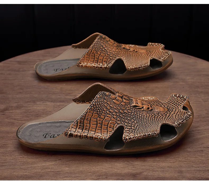 Sandales Homme Cuir élégantes "Le Raffiné"