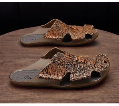 Sandales Homme Cuir élégantes "Le Raffiné"
