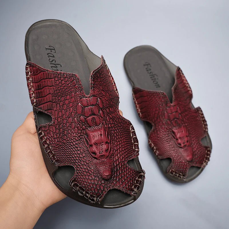 Sandales Homme Cuir élégantes "Le Raffiné"