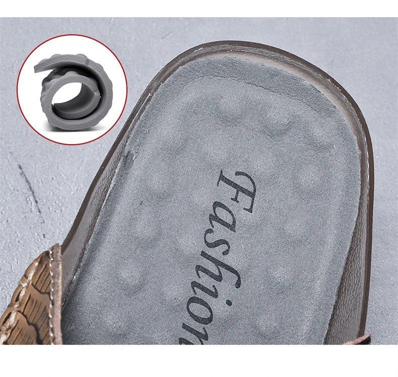 Sandales Homme Cuir élégantes "Le Raffiné"