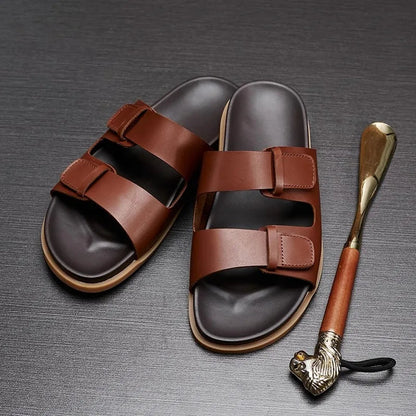 Sandales Homme Cuir élégantes "Le Summum"