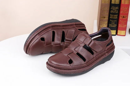 Sandales Homme Cuir Fermées "Le Paisible"