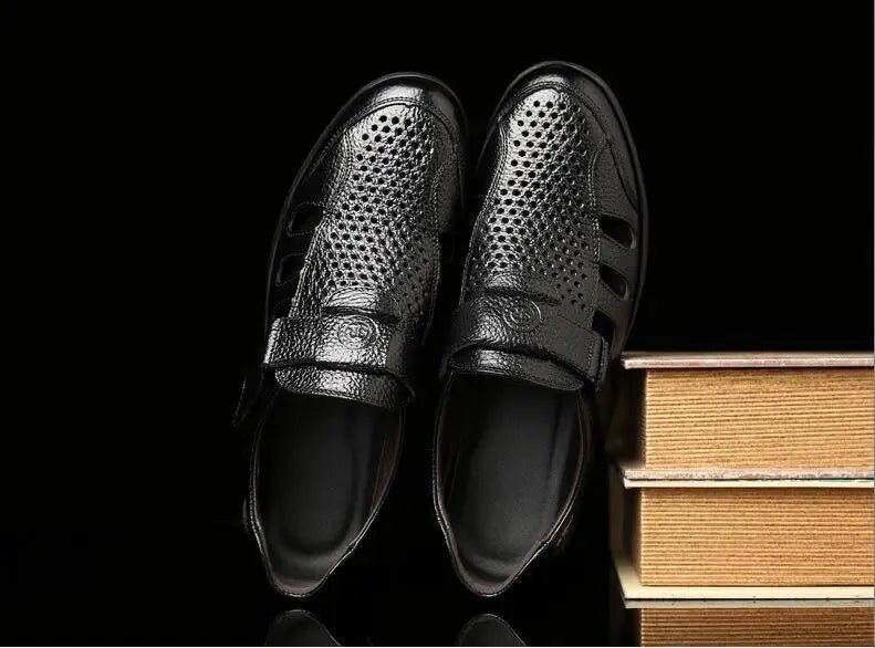 Sandales homme cuir "L'Aéré" - Restaur Cuirs
