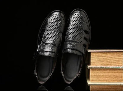 Sandales homme cuir "L'Aéré" - Restaur Cuirs