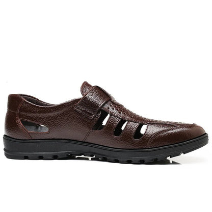 Sandales homme cuir "L'Aéré" - Restaur Cuirs