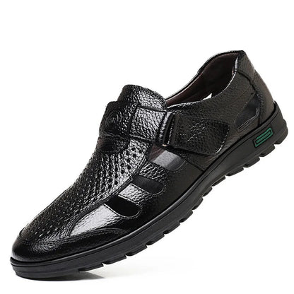 Sandales homme cuir "L'Aéré" - Restaur Cuirs