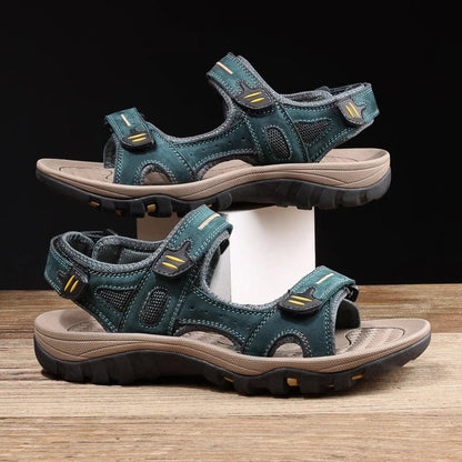 Sandales homme cuir "L'Aventurier" - Restaur Cuirs