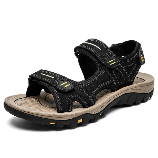 Sandales homme cuir "L'Aventurier" - Restaur Cuirs