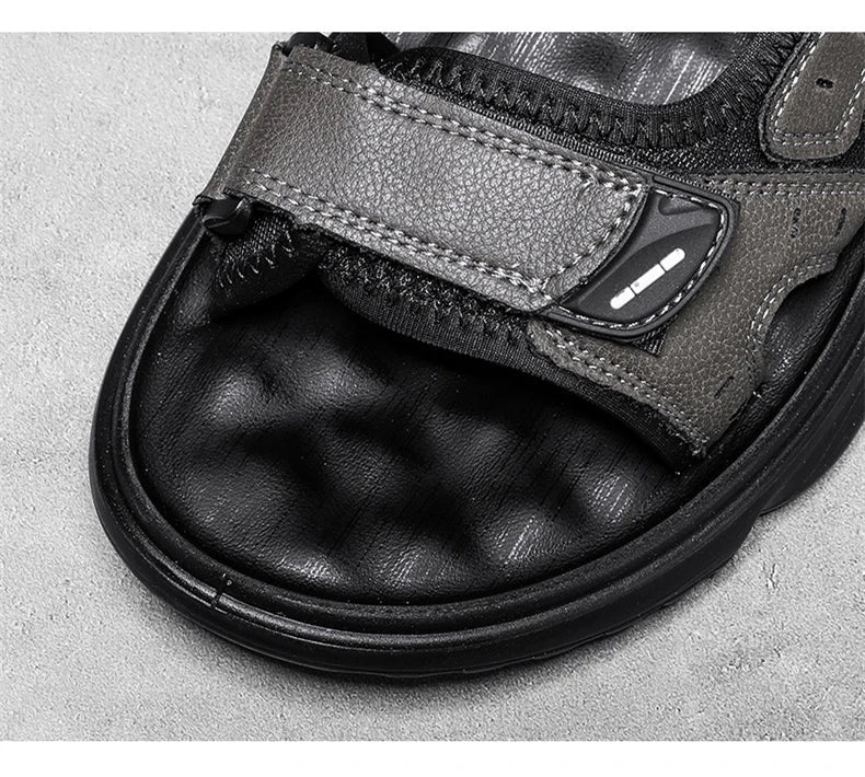 Sandales Homme Cuir légères "L'Horizon"