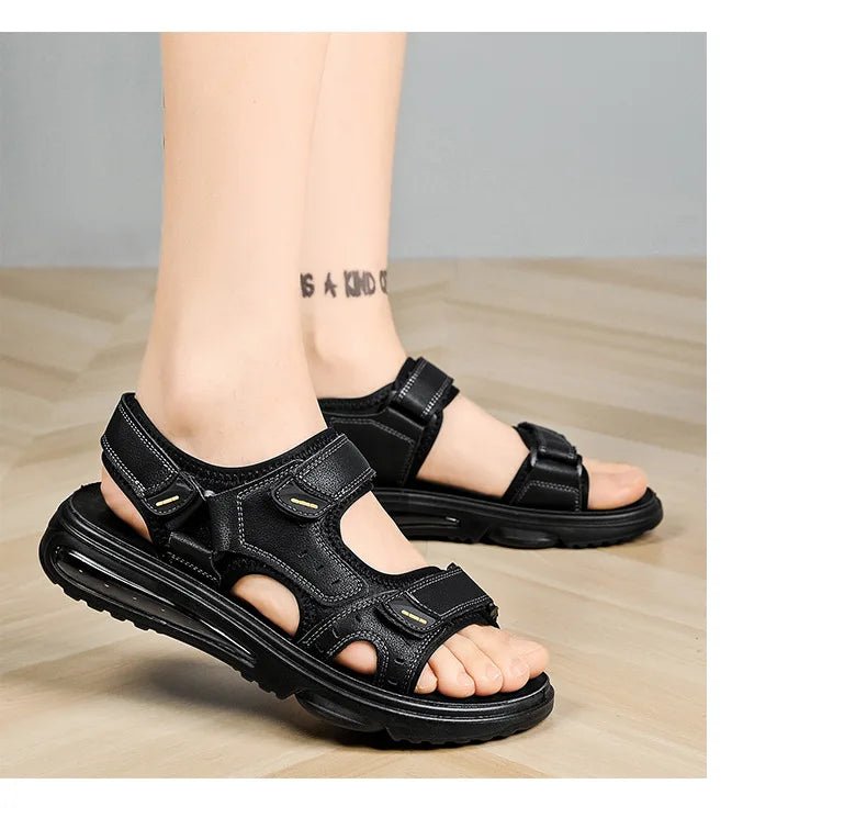 Sandales Homme Cuir légères "L'Horizon"