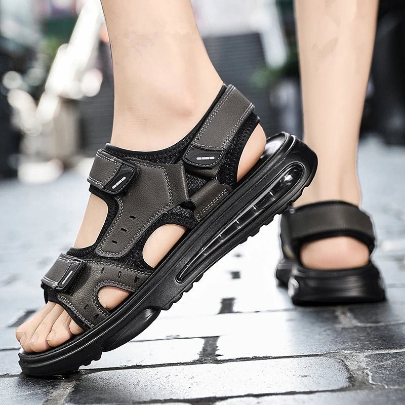 Sandales Homme Cuir légères "L'Horizon"