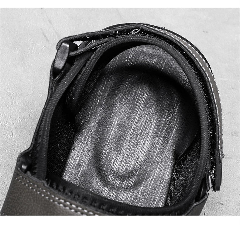 Sandales Homme Cuir légères "L'Horizon"