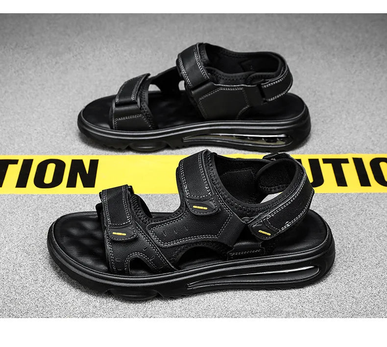 Sandales Homme Cuir légères "L'Horizon"