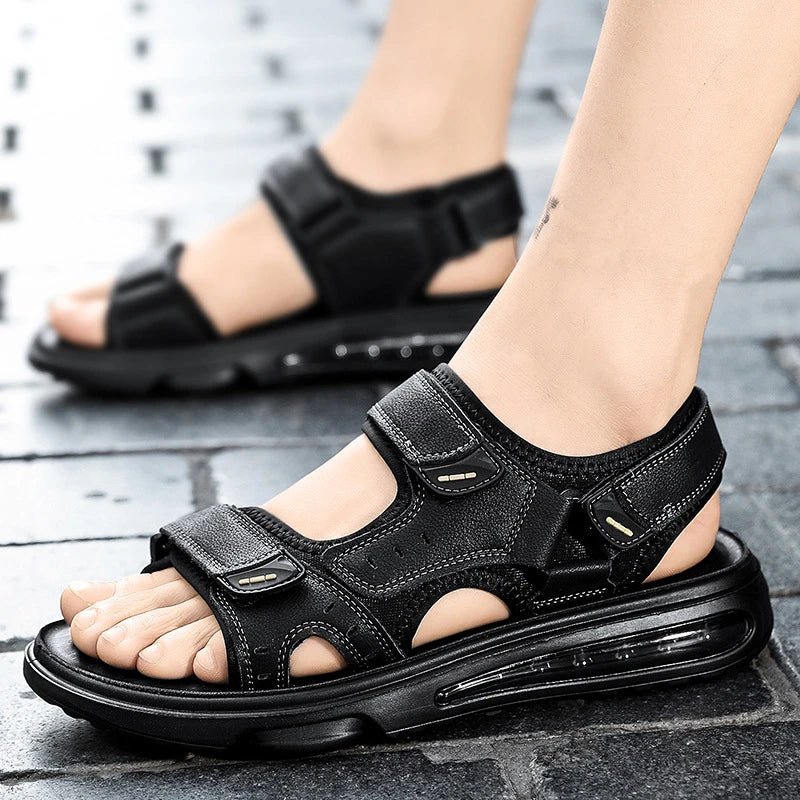Sandales Homme Cuir légères "L'Horizon"