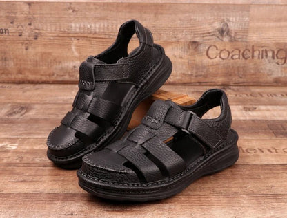 Sandales Homme Cuir Respirantes "Le Pêcheur"
