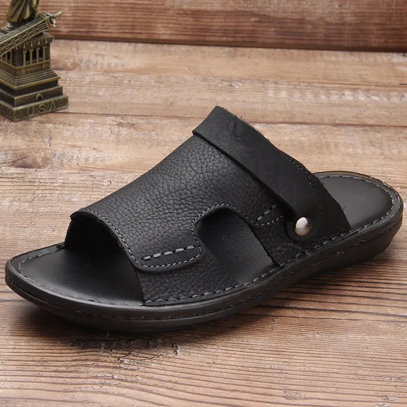 Sandales Homme Cuir Souple "Le Promeneur"