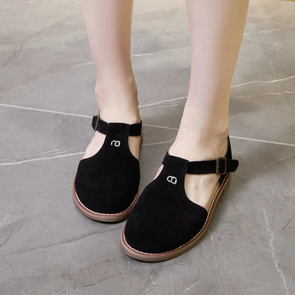Sandales plates cuir femme "La Spartiate Chic" - Restaur Cuirs