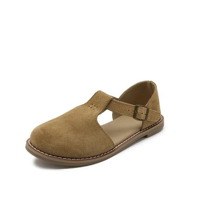 Sandales plates cuir femme "La Spartiate Chic" - Restaur Cuirs