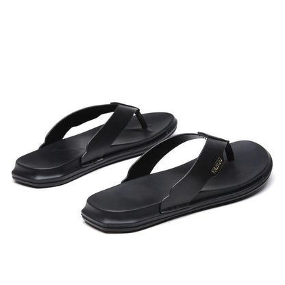 Tong cuir pour homme "L'Excellence" - Restaur Cuirs
