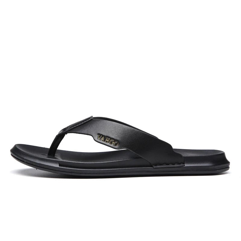Tong cuir pour homme "L'Excellence" - Restaur Cuirs